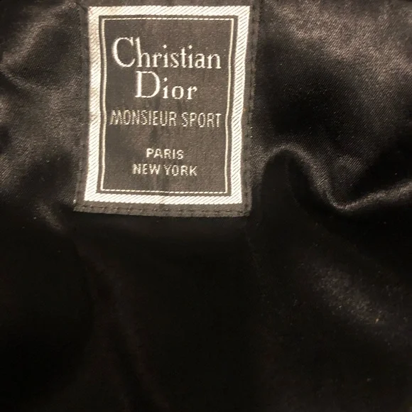 Vintage Christian Dior Wool Trench Coat - Picture 11 of 13